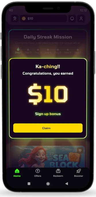 TryRewards app preview